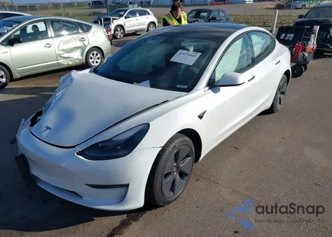 2022 Tesla Model 3 Long Range Dual Motor All-Wheel Drive из США, поврежденный, VIN 5YJ3E1EB8NF333635
